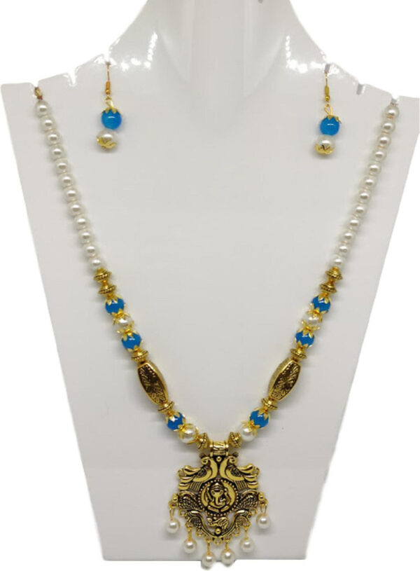 Sublime W Alloy Blue Jewellery Set – Multicolor