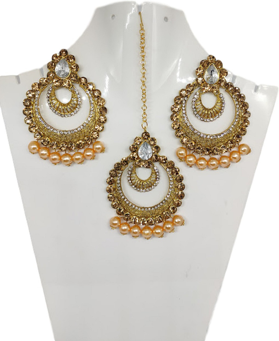 Sublime W Alloy Gold, Silver Jewellery Set (Pack of 1) – Gold