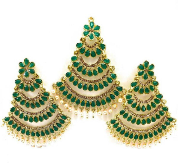 Sublime W Alloy Green, Gold Jewellery Set (Pack of 1) – Gold