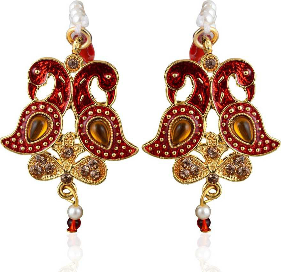 Sublime W Alloy Red, Gold, White Jewellery Set – White – view 4