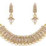 Sublime w alloy white jewellery set white