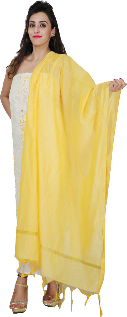 Sublime W Chanderi Embroidered Salwar Suit Material () – Multicolor – view 4