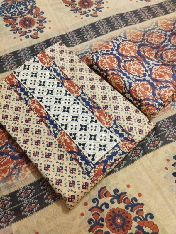 Sublime W Pure Cotton Printed Kurta & Churidar Material – Multicolor_BL
