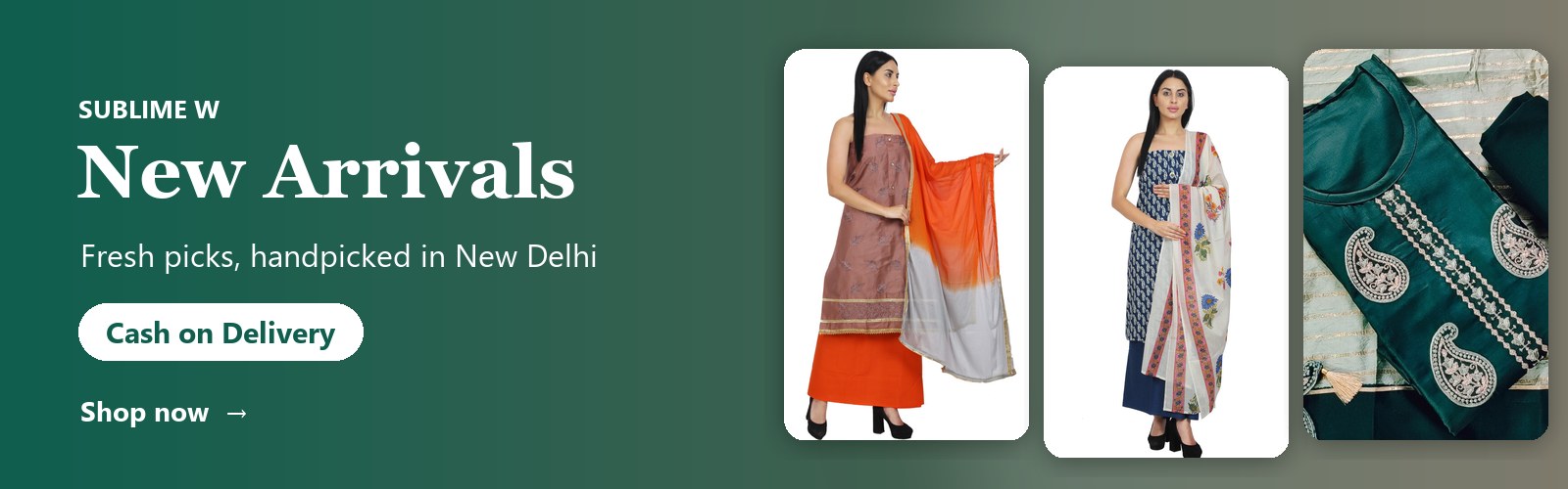 Sublime W New Arrivals — Fresh picks, handpicked in New Delhi